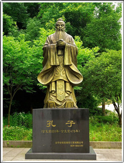 鑄銅孔子雕塑價格