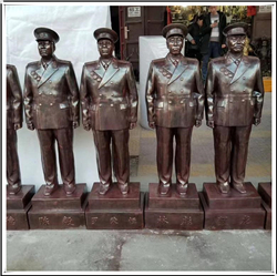 開國名將雕塑加工|開國名將雕塑廠家