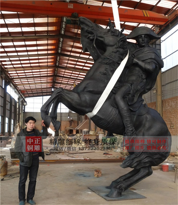 鑄銅拿破侖雕塑