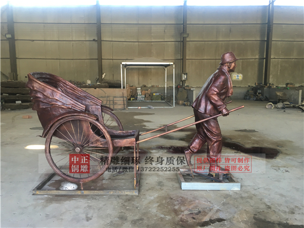 拉車雕塑價格