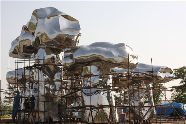 不銹鋼城市雕塑