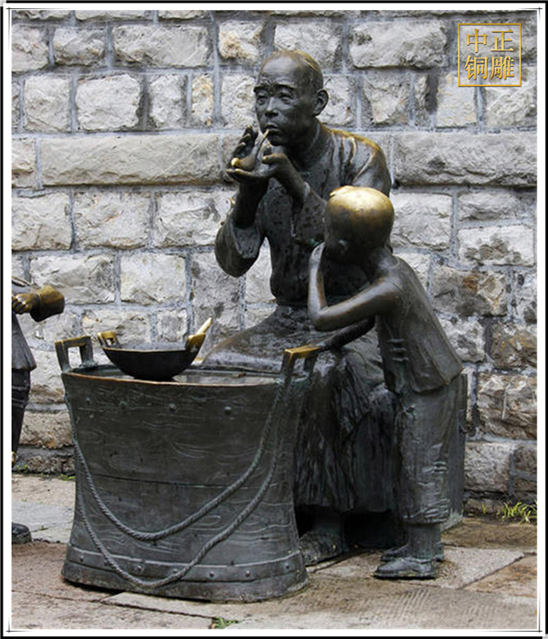 商業(yè)街民俗銅像.jpg 商業(yè)街民俗銅像.jpg