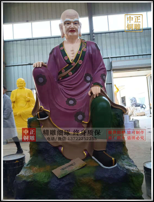 寺院十八羅漢雕塑 寺院十八羅漢雕塑