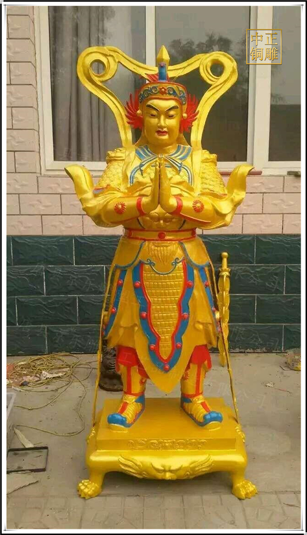 韋陀銅雕塑.jpg 韋陀銅雕塑.jpg