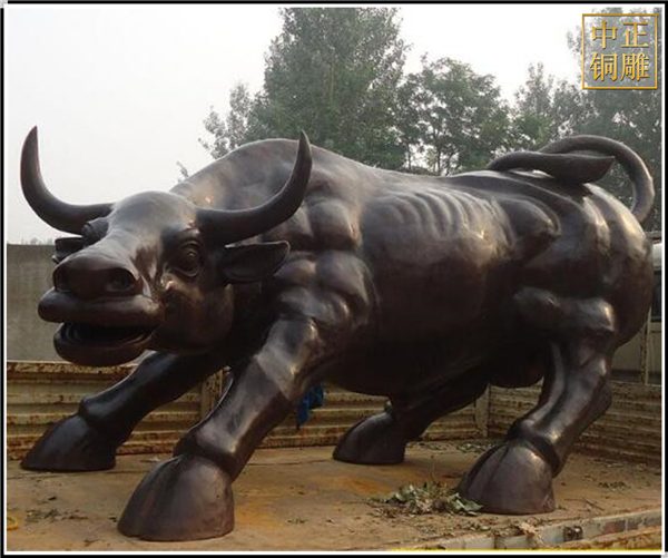 大型室外銅牛