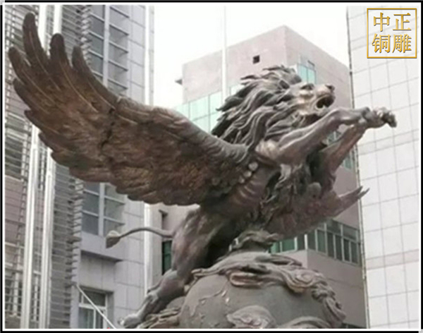 帶翅膀景觀銅獅子.jpg 帶翅膀景觀銅獅子.jpg