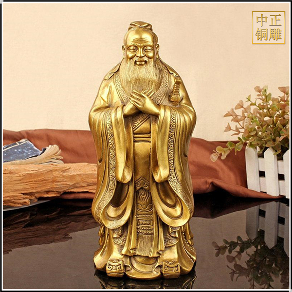孔夫子銅像鑄造