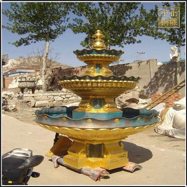 歐式噴泉銅雕塑