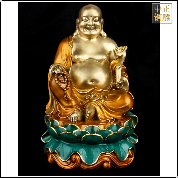 大型彌勒佛銅佛像