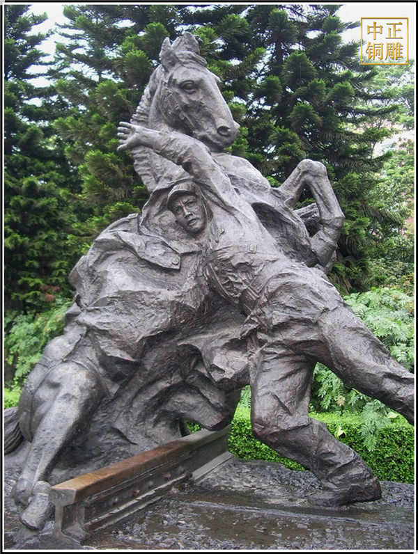 廣場公園現代人物銅雕塑