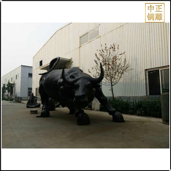 華爾街銅牛雕塑