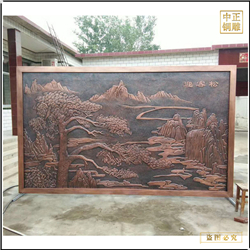 室內背景浮雕墻