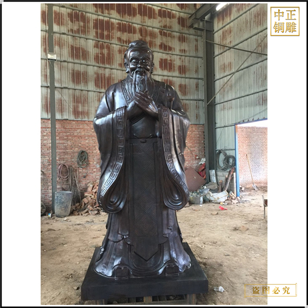 廠家供應銅雕孔子像