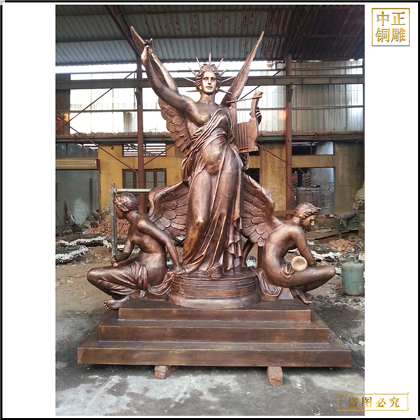 西方人物景觀雕塑