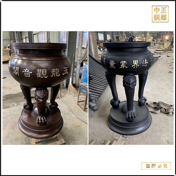 寺廟銅香爐廠(chǎng)家