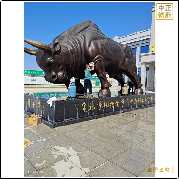 大號(hào)旺市銅牛雕塑價(jià)格