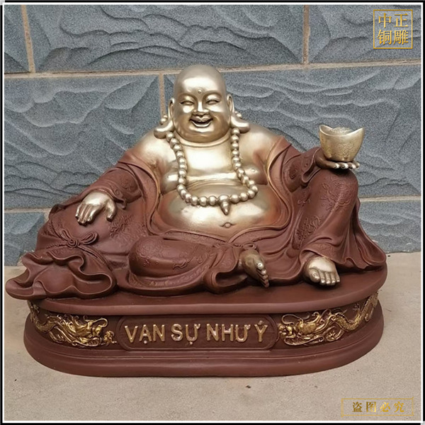 2米彌勒佛銅像鑄造廠(chǎng)