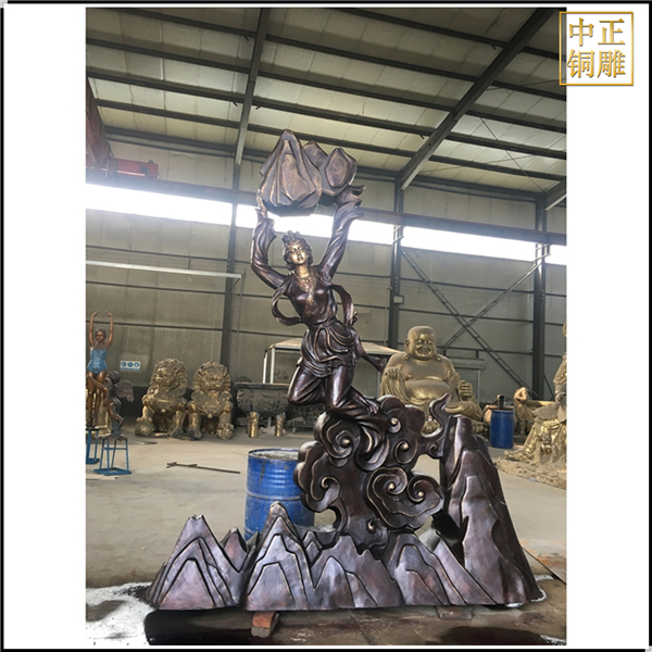12廠家鑄造女媧補天銅雕塑.jpg 12廠家鑄造女媧補天銅雕塑.jpg