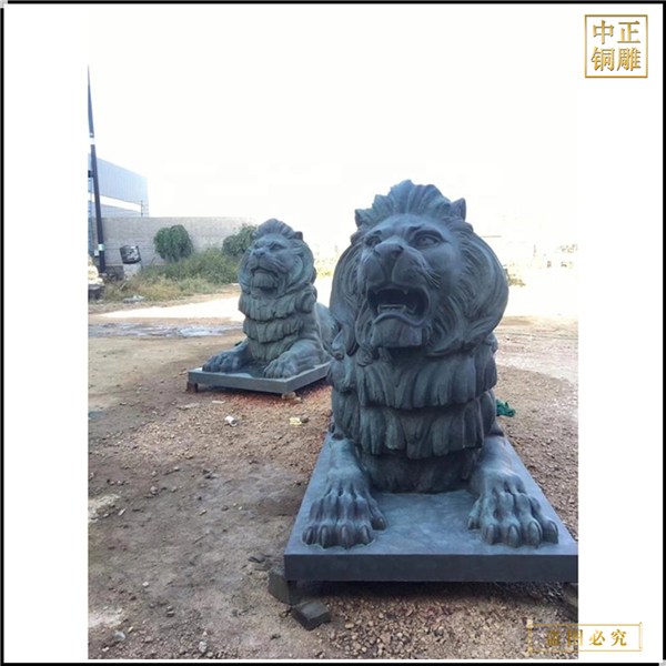 歐式銅獅子雕塑鑄造價(jià)格