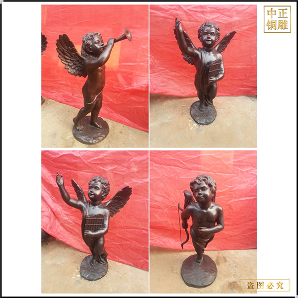 鑄銅西方人物雕塑