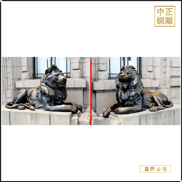 臥式銅獅子設計