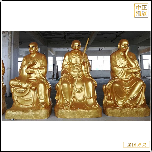 十八羅漢銅佛像廠家