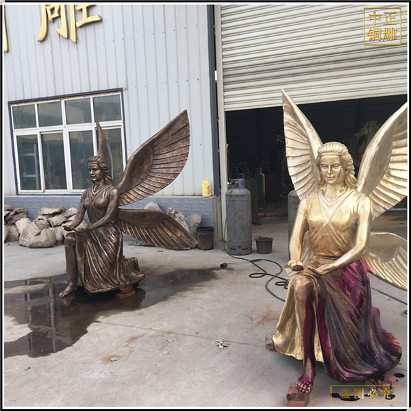 銅雕西方人物廠家