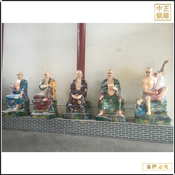 2米十八羅漢制作