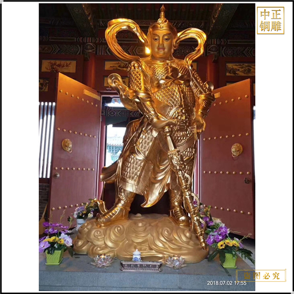 寺廟韋陀貼金價(jià)格