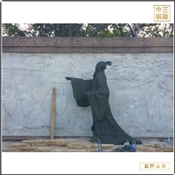 大型室外景觀(guān)人物雕塑