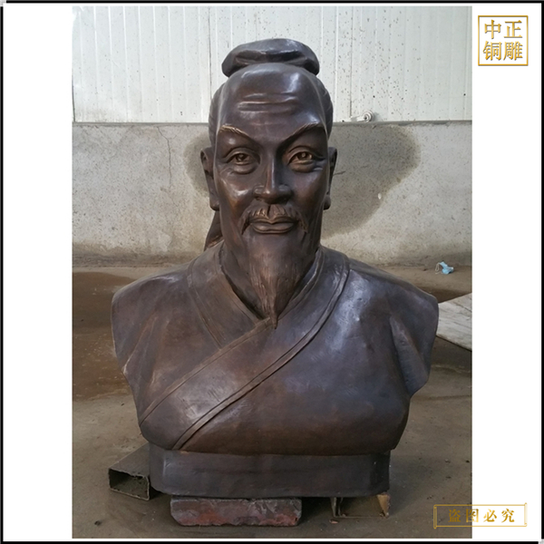 古代人物半身胸像