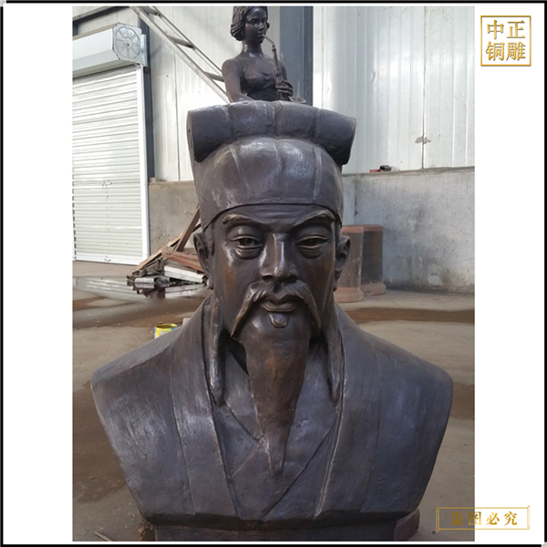 人物雕塑廠家鑄造半身人物像