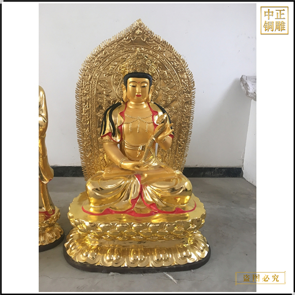 供應寺廟西方三圣佛像擺件