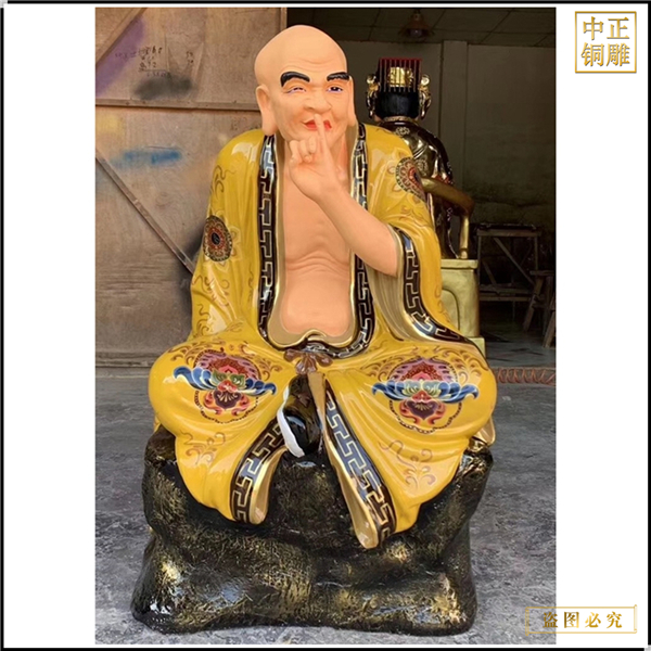 十八羅漢十八尊者銅佛像鑄造