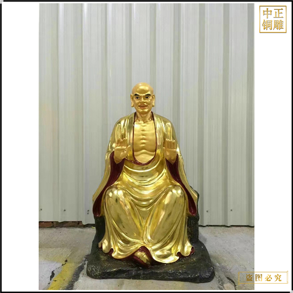 供應銅十八羅漢銅佛像批發