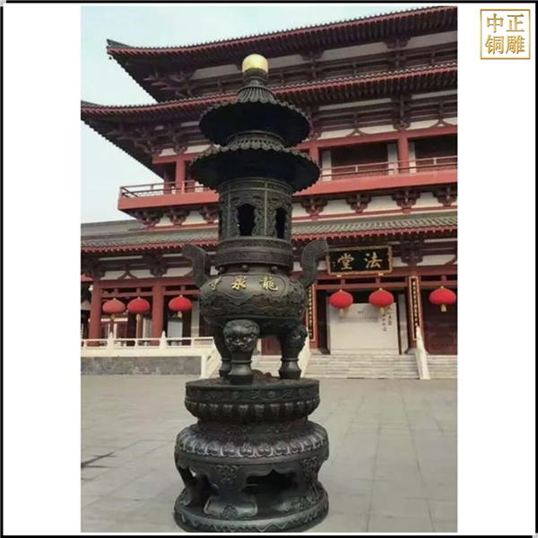 寺廟圓形香爐定做
